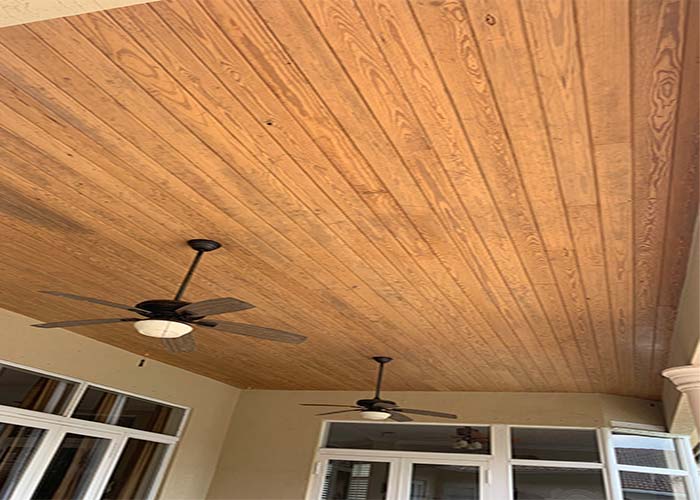 wood-ceiling-staining
